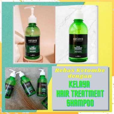 Kelaya Hair Treatment Shampoo - Non SLS Gentle Hair Essence 250ml - Sampo Rambut Rontok Kering