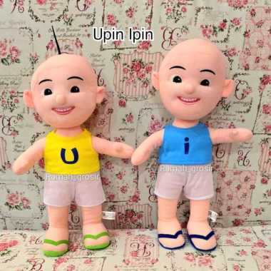 Paket Boneka Ipin dan Boneka Upin BONEKA IPIN + UPIN