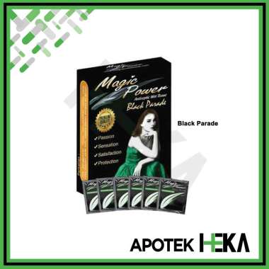 Tisu Magic Power - Tisu Pria Tahan Lama Black Parade