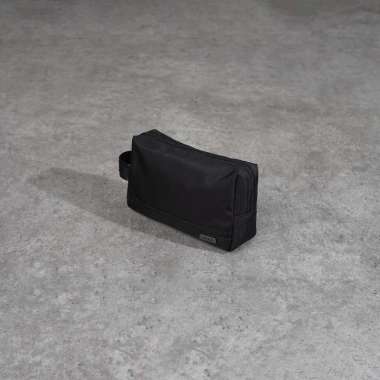 Tas TUMI SILVER BLACK POUCH MEDIUM 100% ORIGINAL Size M 20X12X6CM