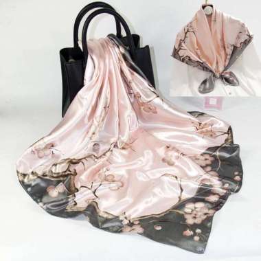 TOKO1973 AILEEN 90X90cm Korean syal scarf leher scarf tas neck scarf pashmina bohemian gypsy hijab bandana