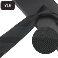 TOKO1973 [BREWYN] NOIR DASI HITAM MANUAL 6,5-8CM dasi pria dasi regular dasi formal dasi kantor wedding tie