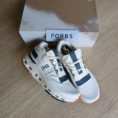 Forbs - On Cloudnova 2 Ivory Olive || white midnight blue