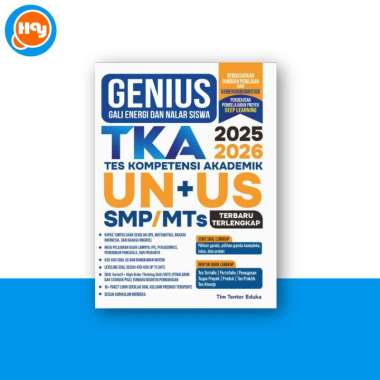 Buku TKA SD, SMP, SMA | GENIUS TKA 2025-2026 SD, SMP, SMA IPA/IPS - Penerbit Andi SMP