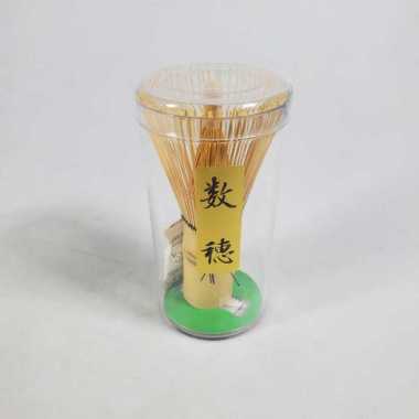 Chasen Bamboo Whisk Matcha Pengaduk Teh Jepang 63 tangkai