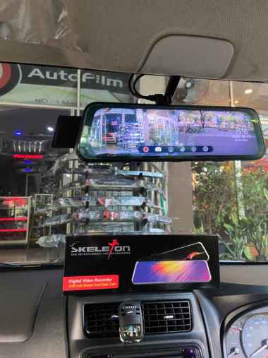 DVR DASHCAM KAMERA CAMERA DEPAN BELAKANG SKELETON