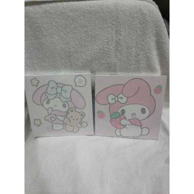 canvas melukis Paint Mini Alat Melukis Anak Canvas 20 X 20 Cm Canvas Painting By Number / canvas pai