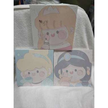 canvas melukis Paint Mini Alat Melukis Anak Canvas 20 X 20 Cm Canvas Painting By Number / canvas pai