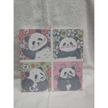 canvas melukis Paint Mini Alat Melukis Anak Canvas 20 X 20 Cm Canvas Painting By Number / canvas pai