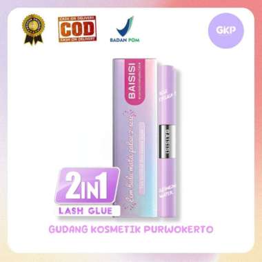 Baisisi Lem Bulu Mata Palsu 2 Sisi - Lem Bulu Mata dan Penghilang Bulu Mata 2in1
