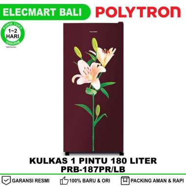 Kulkas 1 Pintu Polytron 180 Liter PRB-187