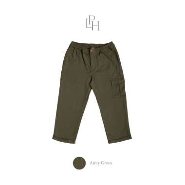 Little Palmerhaus - Long Cargo Pants 2.0 (Celana Panjang Kargo Anak) 2 YEARS ARMY GREEN