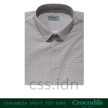 Kemeja Pria Lengan Pendek Crocodile 727-1945 Putih M