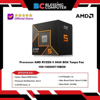 Jual Processor Amd Ryzen 5 5500gt Box Include Fan 100-100001489box