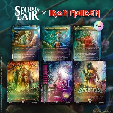 Jual Mtg Secret Lair X Iron Maiden Album Art Foil Edition​ Di