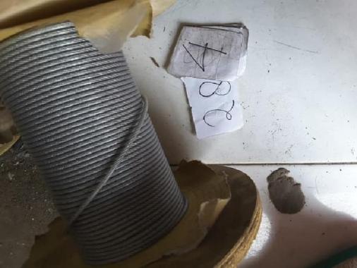 kawat seling pvc 5 mm tali seling lapis selang kawat seling tali baja