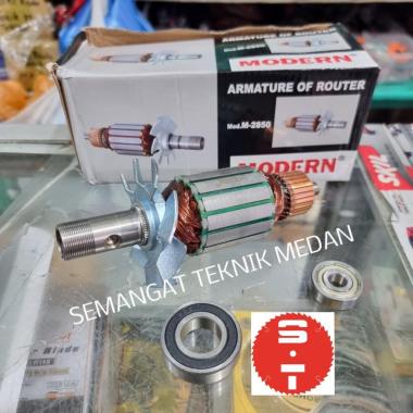 M2850 M-2850 ARMATURE ANGKER MESIN PROFIL ROUTER KAYU 1/2" 12mm MODERN