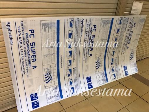 Polycarbonate Sheet 2mm / Polikarbonat Lembaran / Polikarbonat Clear