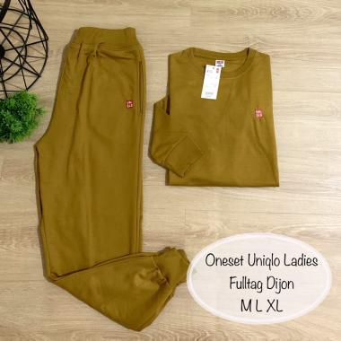 Oneset Uniqlo Setelan Uniqlo One Set Uniqlo Ladies Setelan Uniqlo Wanita L DIJON