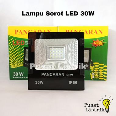 Lampu Sorot LED 30 Watt Pancaran Lampu Tembak LED Lampu Sorot LED 30W Putih