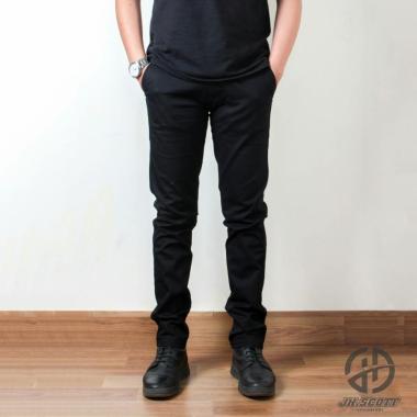 Celana Chino Panjang Pria Cino Original Brand Distro L Hitam