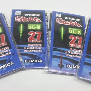 Starlite / Starlet / Fosfor Lumica untuk Mancing Malam