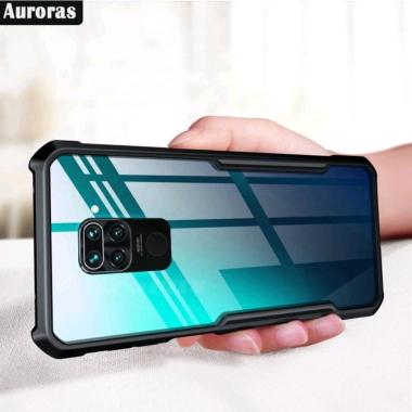 Promo Case Transparan Redmi Note 9 / Note 9 Pro Softcase Clear Back Cover Redmi Note 9 Hitam