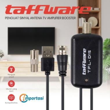 TAFFWARE TFL-D15 Penguat Sinyal Antena TV Amplifier Signal Booster