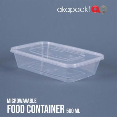 Food Container KIIP 500ml/ wadah makanan kotak / thinwall KIIP