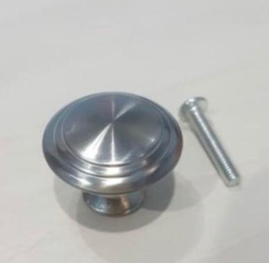 KNOB LACI Tarikan Laci Stainless + Plastik Handle Gagang Bulat - IGM
