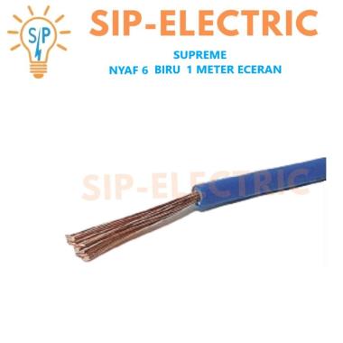 KABEL SUPREME NYAF 6 MM BIRU ECERAN / SUPREME NYAF 6MM ORIGINAL