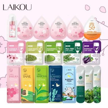 LAIKOU Masker Sleeping Mask | Acne Mask | Mud Mask Tea Tree Acne Mask