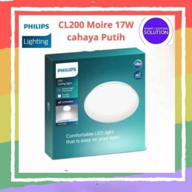 Philips Cl200 17W Ec Rd Led Ceiling 32Cm-Lampu Plafon Tempel Baret 65K