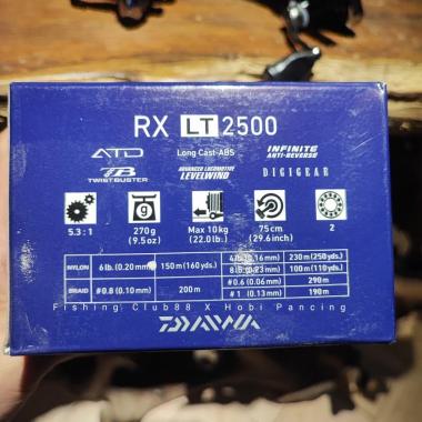 Reel Daiwa RX LT 1000 2000 2500 3000 Reel Ringan dan Kuat RX LT 2500