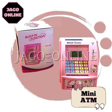 mainan anak cewek perempuan tas atm bank brangkas celengan mini 2 ATM Mini