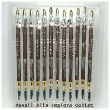 Pensil alis implora (1pak=12pc) 1pak (12pc) Brown