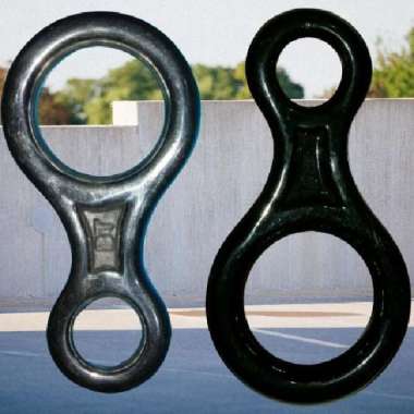 Carabiner Figure 8 Besi Baja Ringan Safety Climbing Figure 8