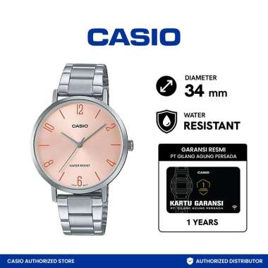 Jam Tangan Wanita CASIO LTP-VT01D-4B2 LTP VT01D 4B2 ORIGINAL GARANSI RESMI