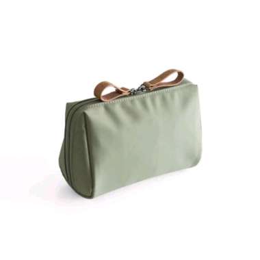 Tas kosmetik,lipstik , make up Korea clutch pouch GREEN