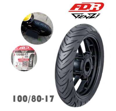 Ban Luar FDR 100/80-17 Genzi Tubeless Ring 17 Motor Mx CB150R Vixion