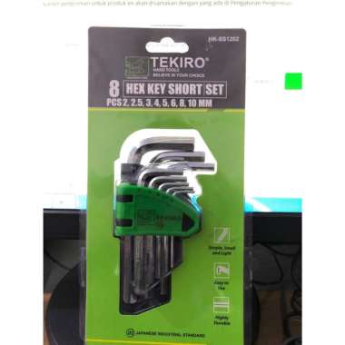 KUNCI L SET PENDEK TEKIRO