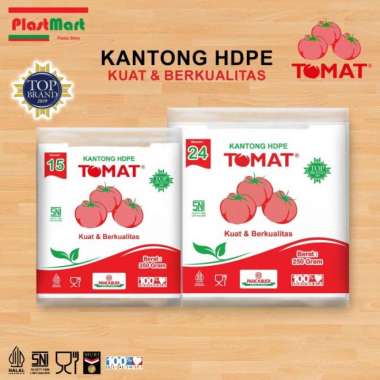 Kantong Plastik HD Tomat Bening / Kantong Kresek Bening Kecil 15 cm
