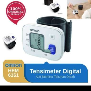 tensimeter omron HEM 6161 pergelangan tangan tensj digital omron 6161
