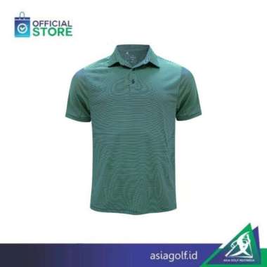 T Shirt Golf Under Armour Green Bride Stripe | Golf | Kaos Golf Polo L