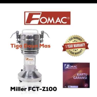 Mesin Penepung Miller Fomac FCT-Z100 kapasitas 100 gram