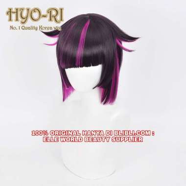 READY STOCK - WIG LILIA VANROUGE WIG COSPLAY GAME DISNEY TWISTED WONDERLAND WIG WANITA LURUS PENDEK