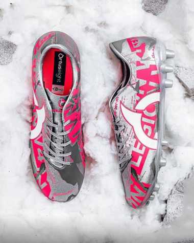 ortuseight catalyst legion v4 silver black ultra ag sepatu bola original ortuseight 39