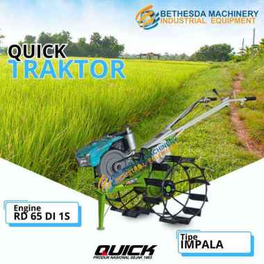 Mesin Traktor Bajak Quick Impala 6.5 hp / Quick Traktor Sawah RD 65 DI-2S