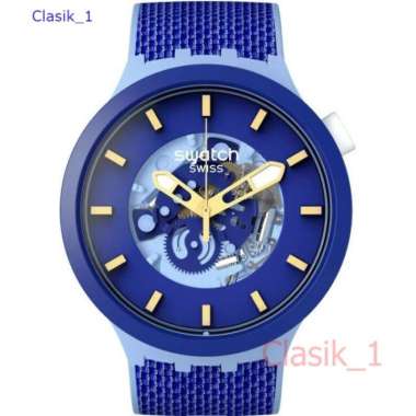 Original 100%!! SWATCH SB05N105 Big Bold Jam Tangan Unisex Garansi Resmi 2 tahun