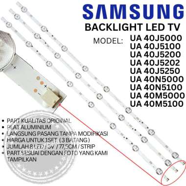 BACKLIGHT LED TV SAMSUNG 40 INC 40N5000 40N5100 UA40N5000 UA40N5100 BL